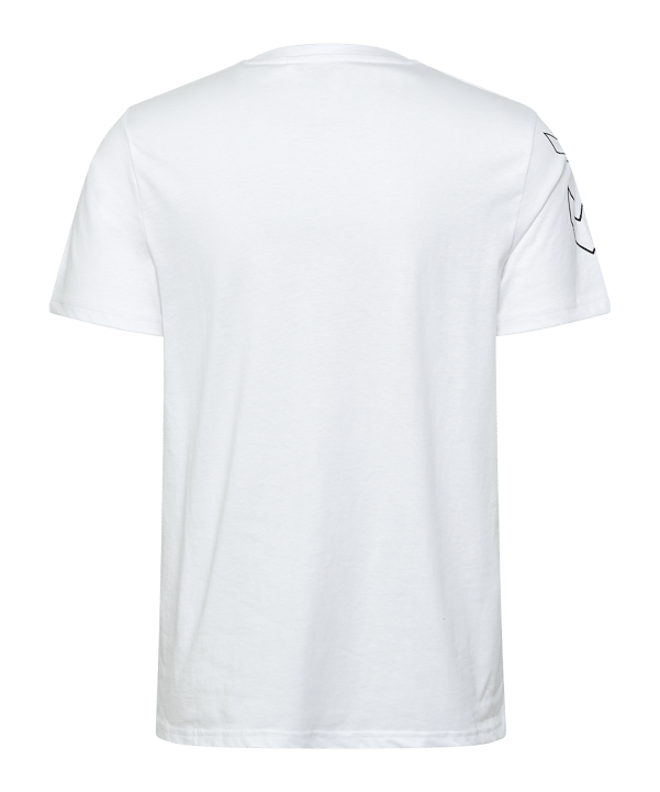 Hummel Te Effort Cotton T-Shirt Weiss F9001 - weiss