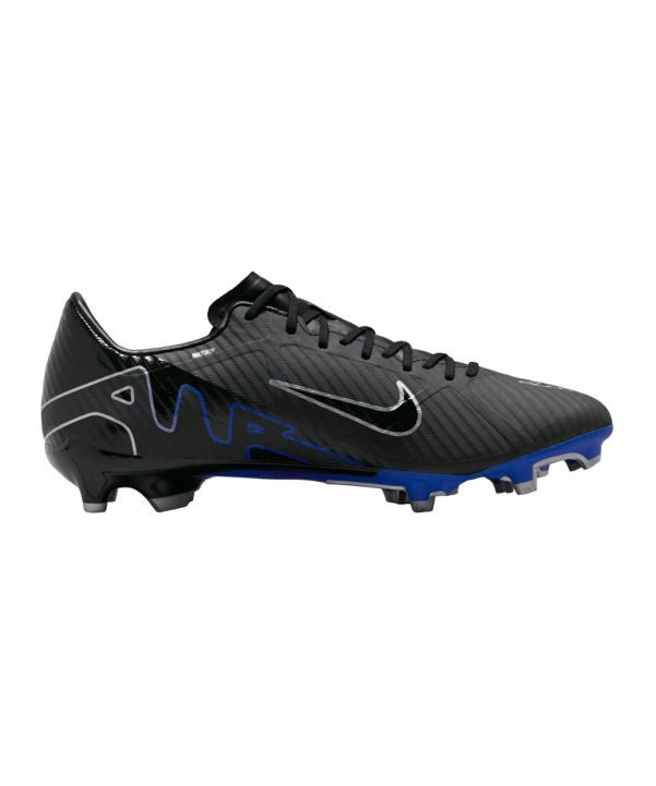 Nike Air Zoom Mercurial Vapor XV Academy FG/MG Shadow Schwarz Silber Blau F040 - schwarz