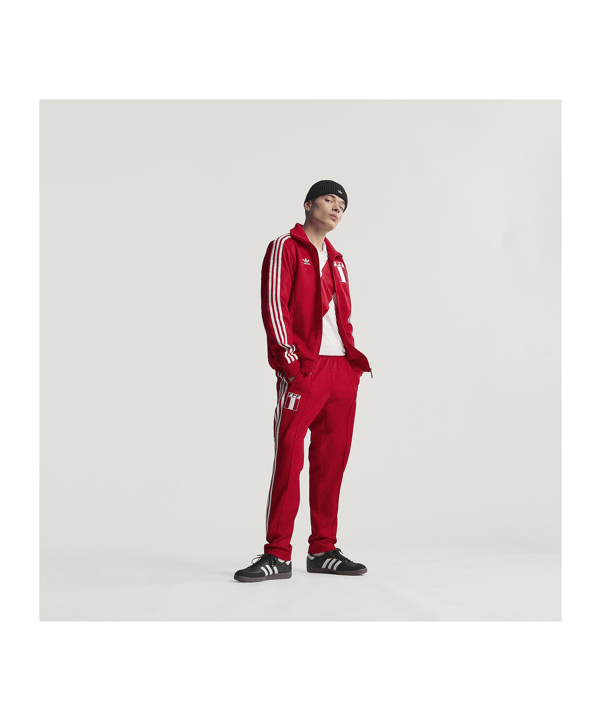 adidas Peru Präsentationsjacke Rot - rot