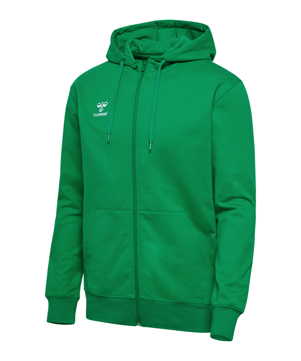 Hummel GO 2.0 Kapuzenjacke Grün F6235 - gruen