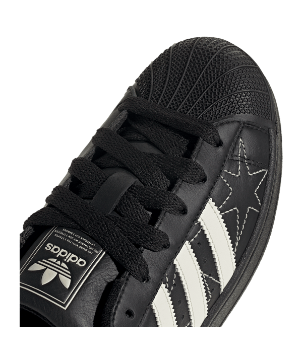 adidas Originals Superstar II Damen Schwarz - schwarz