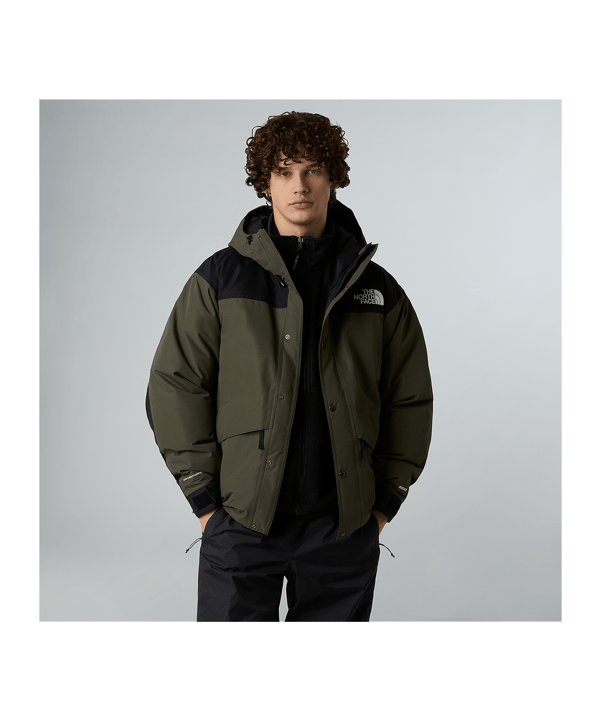 The North Face Mountain Down Jacke Grün - gruen