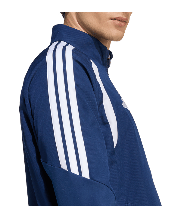 adidas Tiro 26 League Präsentationsjacke Dunkelblau - weiss
