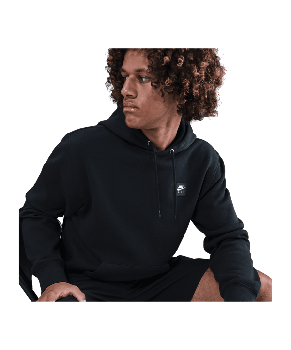 Nike Air Po Hoody Schwarz F010 - schwarz