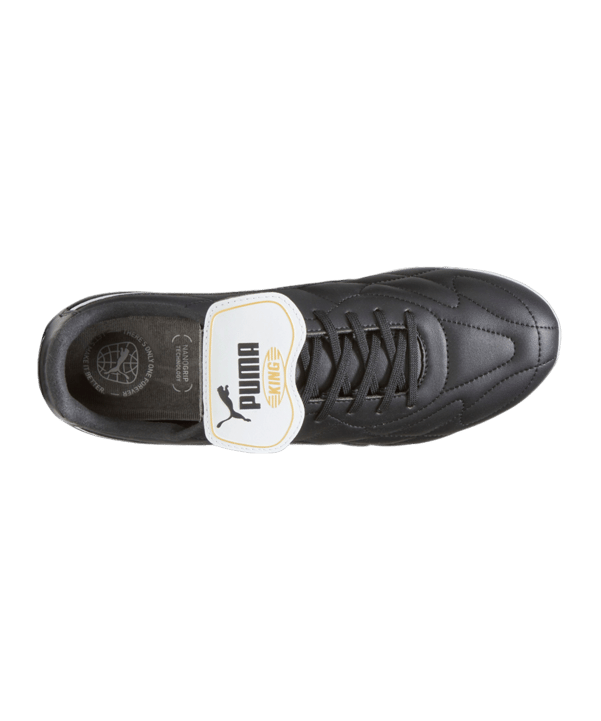 PUMA KING Top MxSG Schwarz Weiss Gold F01 - schwarz