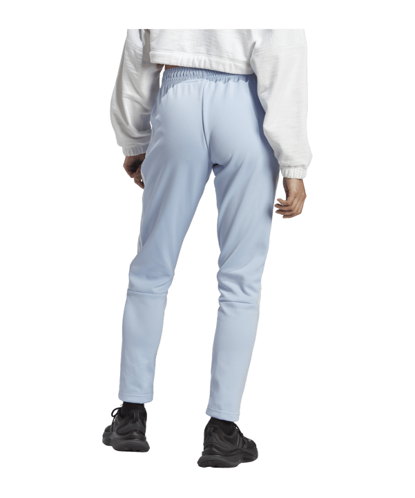 adidas Tiro Trainingshose Damen Hellblau Weiss - blau