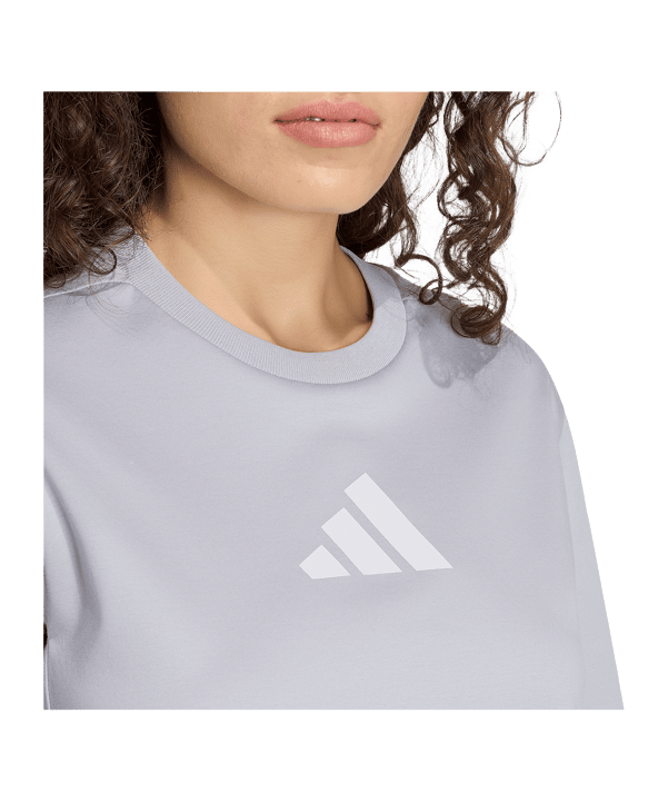 adidas Z.N.E T-Shirt Damen Grau - grau