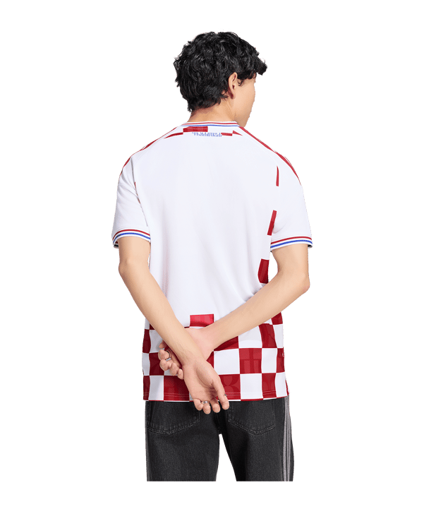 adidas Croazia Maglietta Home 2026 Bianco - bianco