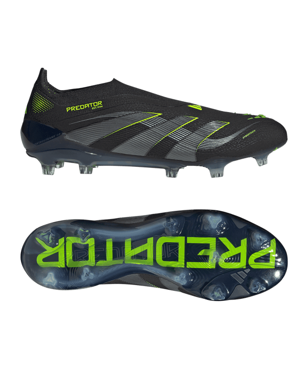 adidas Predator Elite LL FG Electric Stealth Schwarz - schwarz