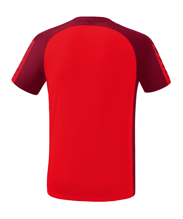 Erima Six Wings T-Shirt Kids Rot Dunkelrot - rot