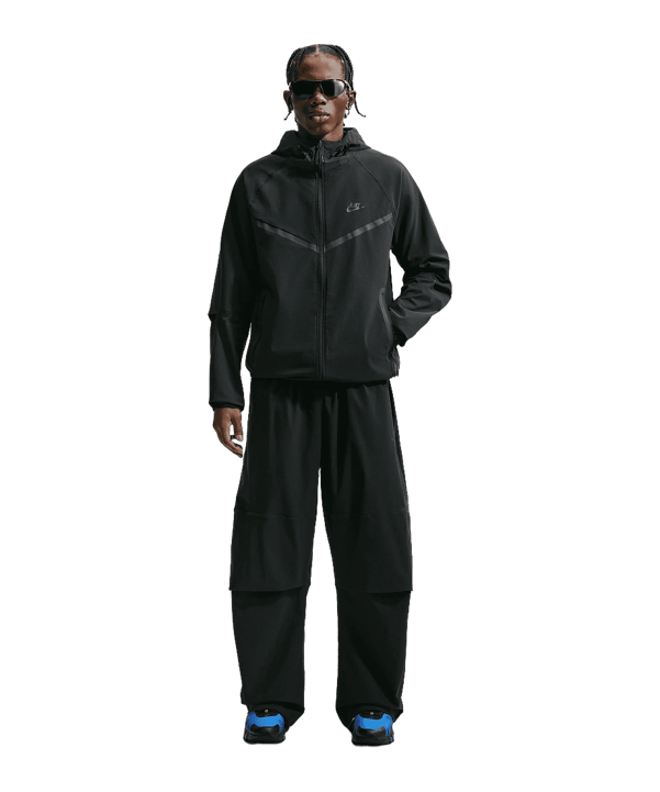 Nike Tech Woven Coupe-vent Noir C010 - noir