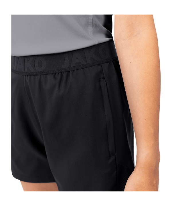 JAKO Power Laufshort Damen Schwarz F800 - schwarz