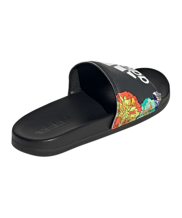 adidas Adilette Comfort Damen Schwarz Rot - schwarz