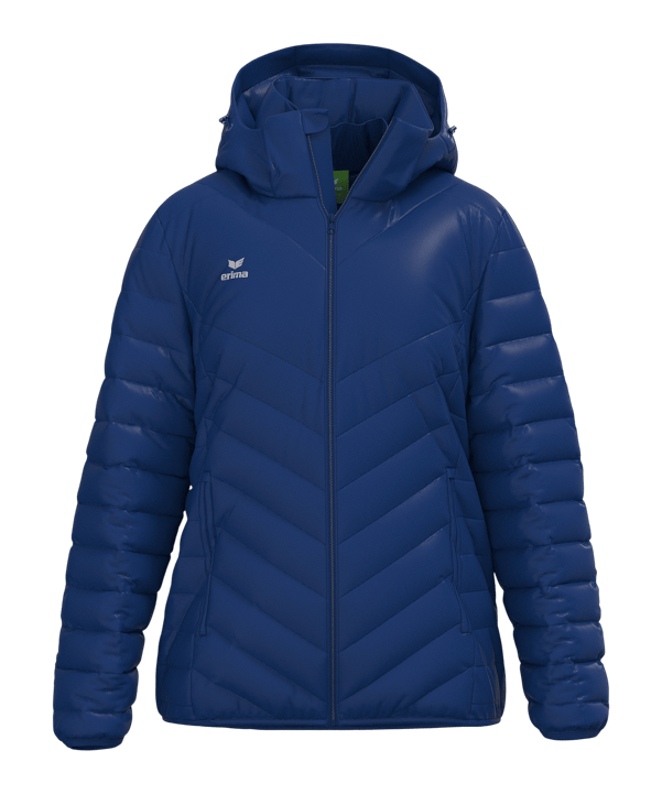 Erima CMPT Puffer Jacke Damen Blau - blau
