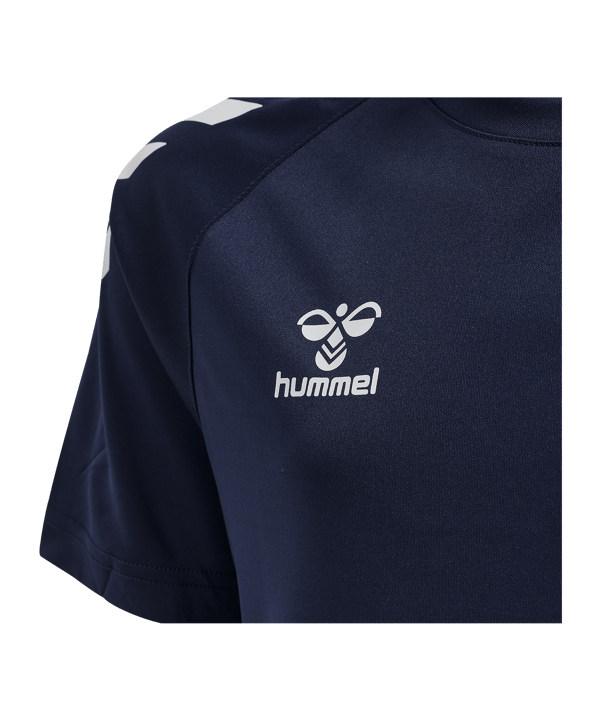 Hummel hmlCORE XK Poly T-Shirt Kids Blau F7026 - blau