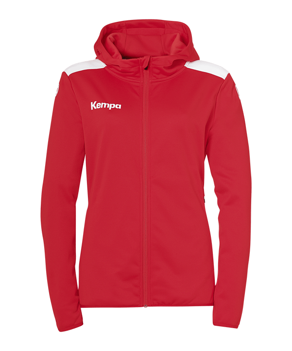 Kempa Emotion 27 Kapuzenjacke Damen Rot F61 - rot