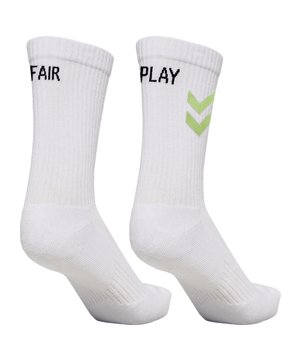 Hummel Lets Play Fundamental Socken Weiss F9001 - weiss