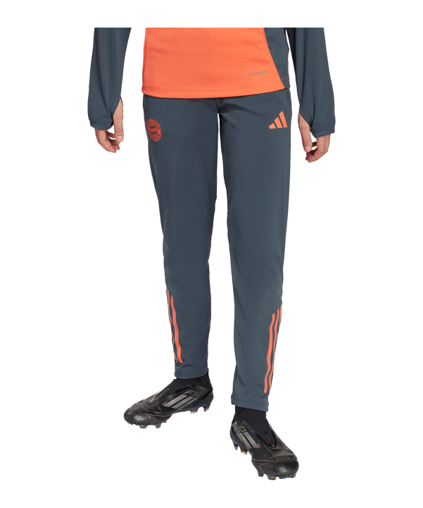 adidas FC Bayern München Trainingshose Kids Weiß - weiss