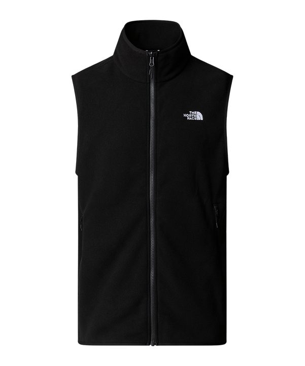 The North Face Glacier Fleece Weste Schwarz - schwarz