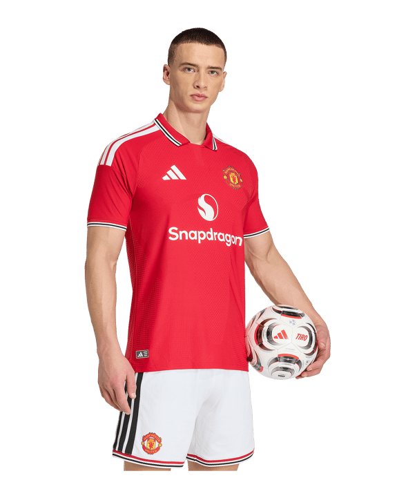 adidas Manchester United Authentic Trikot Home 2026/2027 Rot - rot