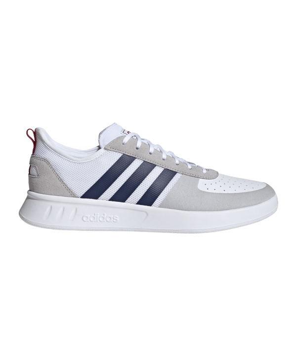 adidas Court 80´s Low Weiss Blau - weiss