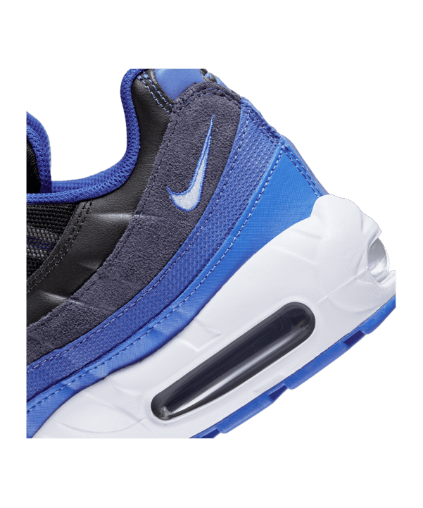 Nike Air Max 95 Schwarz Weiss Blau F006 - schwarz