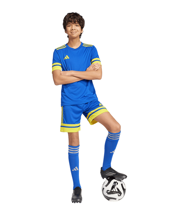 adidas Squadra 25 Trikot Kids Blau - blau