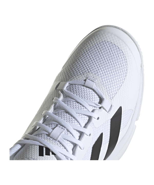 adidas Court Team Bounce 2.0 Weiss Schwarz - weiss