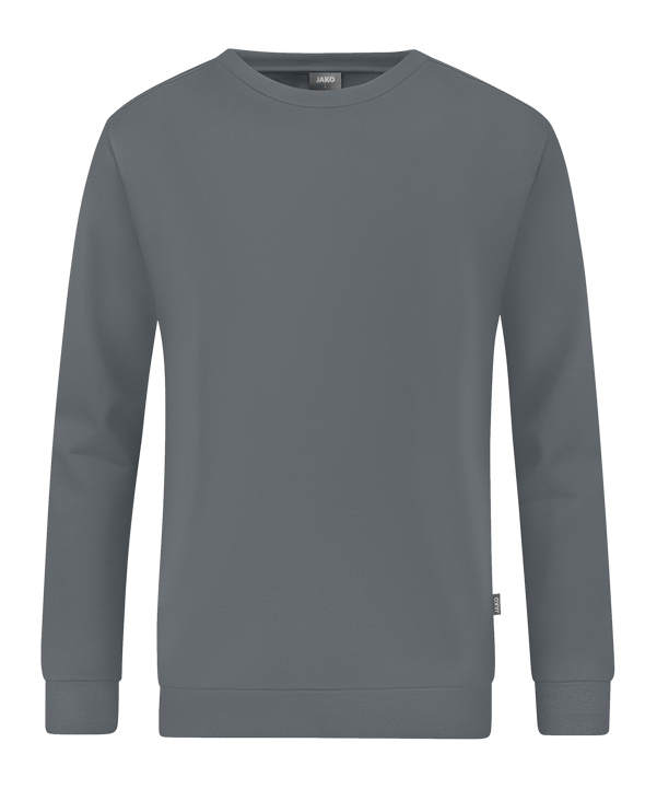 JAKO Organic Sweatshirt Grau F840 - grau