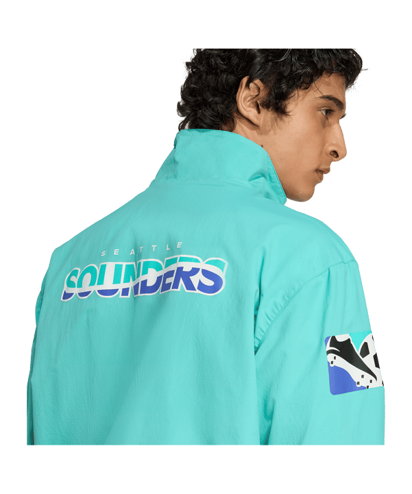 adidas Seattle Sounders FC Seattle Sounders FC Anthem Jacke Blau - blau