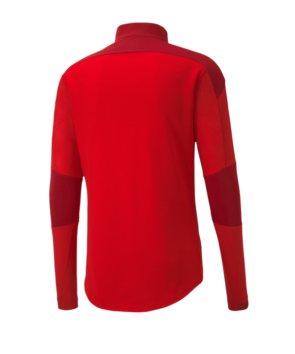 PUMA teamFINAL 21 Training 1/4 Zip Top Rot F01 - rot