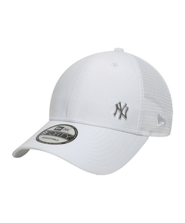 New Era MLB New York Yankees Flawless 9Forty Trucker Cap Weiß - weiss
