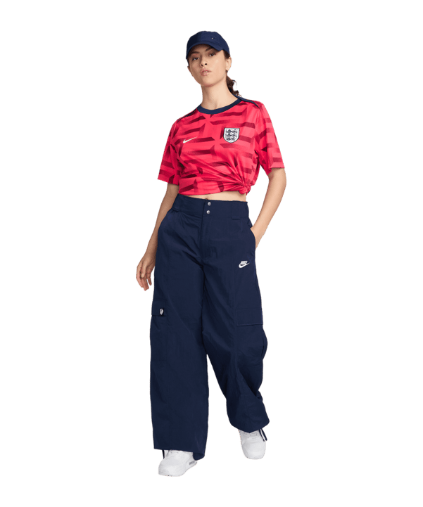 Nike England Prematch Shirt EM 2024 Rot F660 - rot