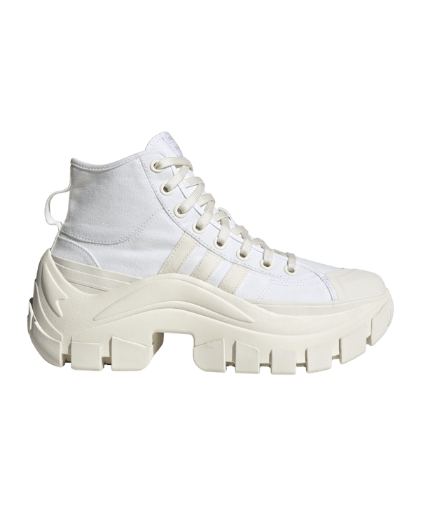 adidas Originals Nizza XY22 Hi Weiss Grau - weiss