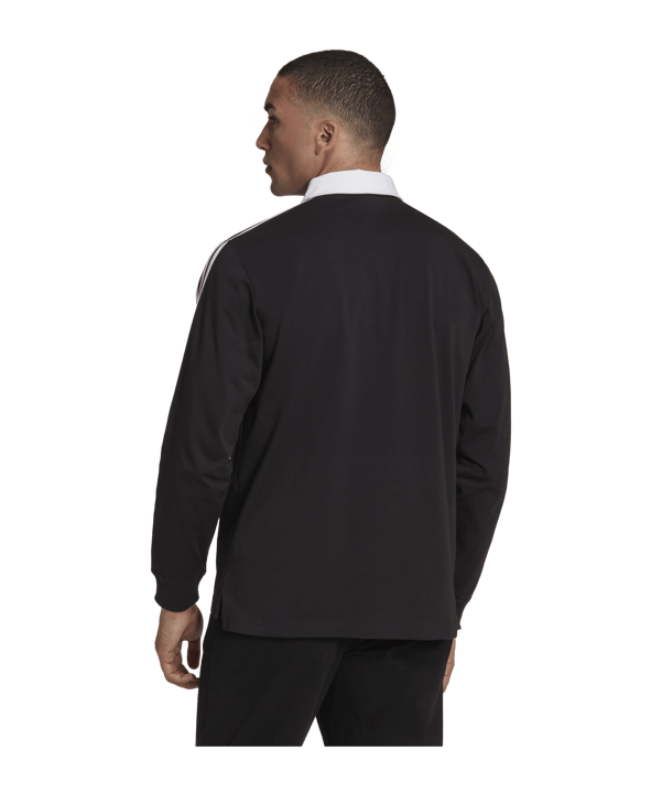 adidas All Blacks Rugby Heritage Poloshirt Schwarz - schwarz