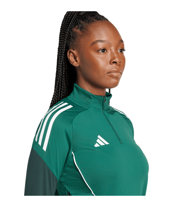 adidas Tiro 25 Competition Sweatshirt Damen Grün - gruen
