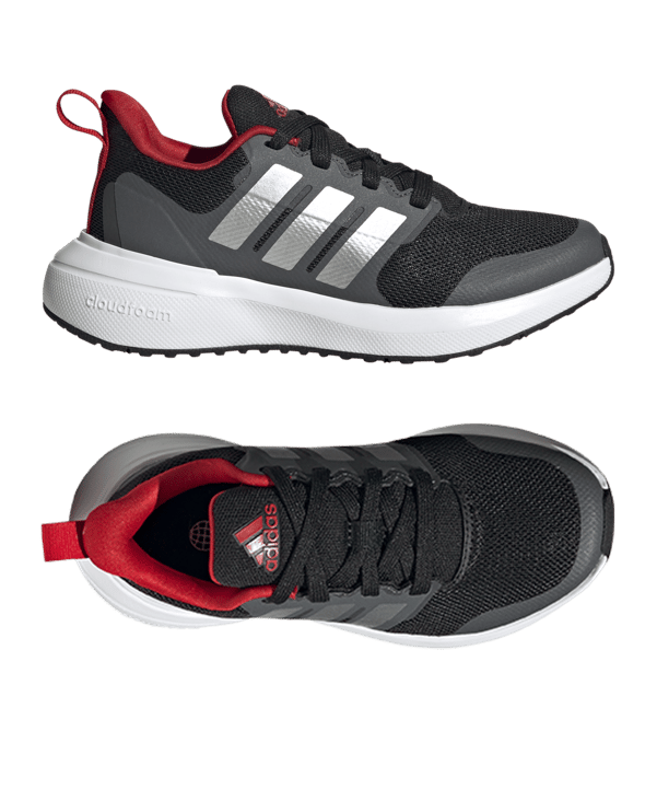adidas FortaRun 2.0 Cloudfoam Lace Schwarz - schwarz