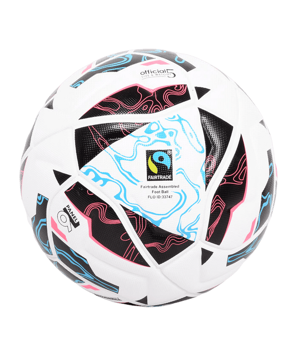 Cawila LIGA TRITON T16 Fußball | Spielball Größe 5 - weiss