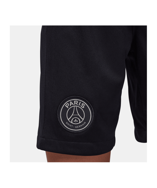 Jordan Paris St. Germain UCL 2023/2024 Short Kids Schwarz F010 - schwarz