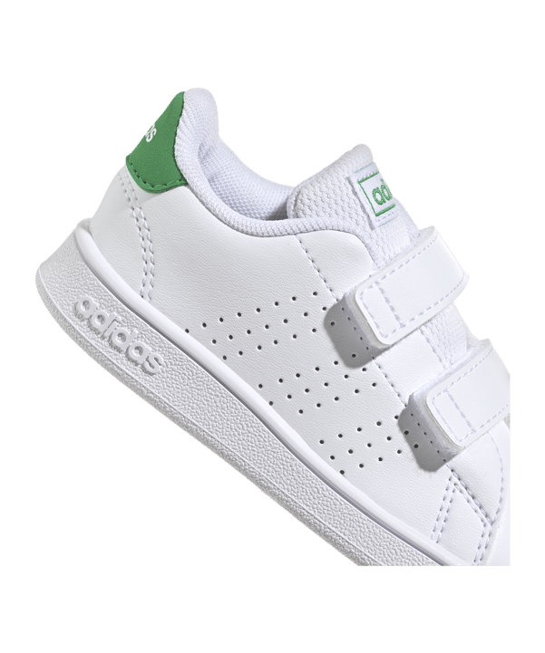 adidas Advantage Lifestyle Court Two Hook-and-Loop Weiss - weiss