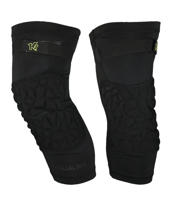 KEEPERsport PowerPadded Knieschoner Schwarz - schwarz