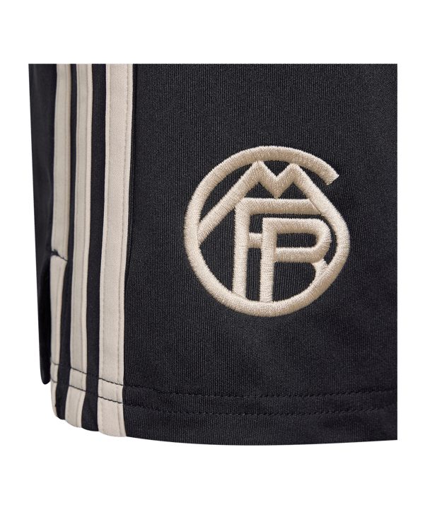 adidas FC Bayern München Short 3rd 2025/2026 Kids Schwarz - schwarz