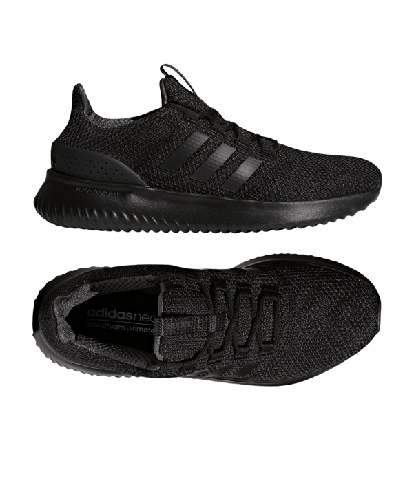 adidas Cloudfoam Ultimate Sneaker Schwarz - schwarz
