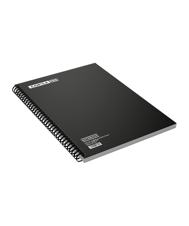 Cawila PRO 100 Blatt A4 Notebook Lehrblock Weiss - weiss