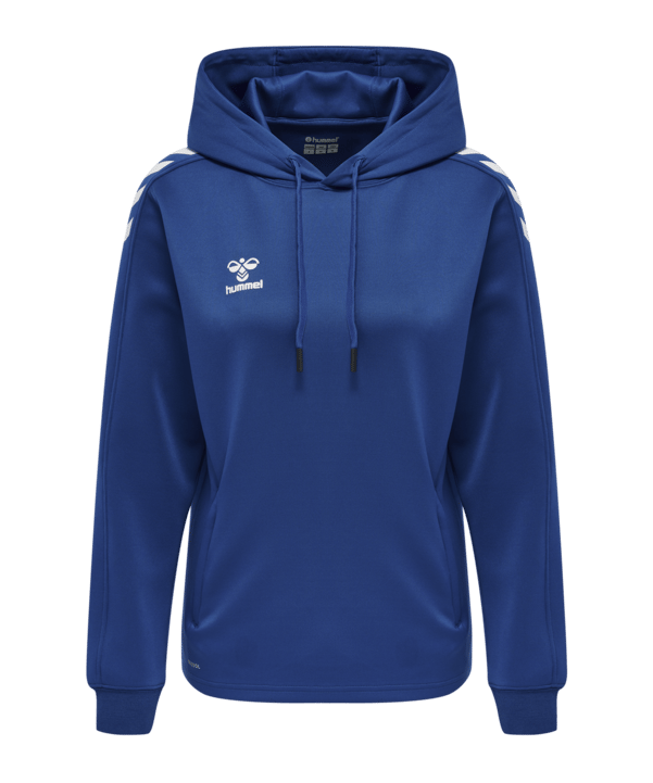 Hummel hmlCORE XK Poly Hoody Damen Blau F7045 - blau