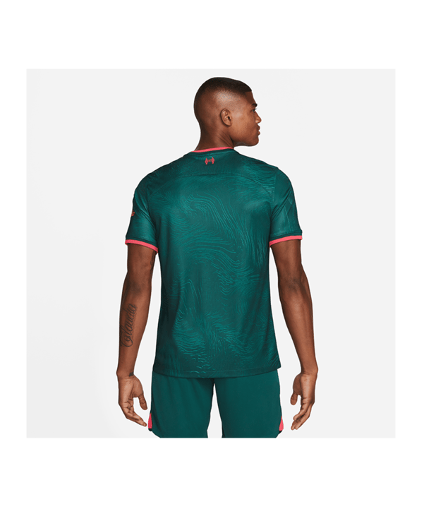 Nike FC Liverpool Trikot UCL 2022/2023 Grün F377 - gruen