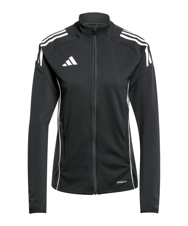 adidas Tiro 25 Competition Trainingsjacke Damen Schwarz - schwarz