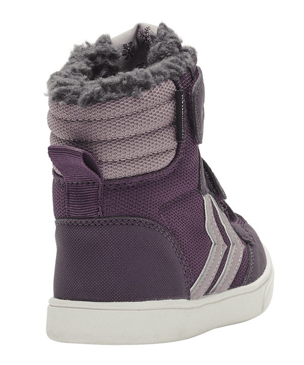 Hummel Stadil Super Poly Mid Sneaker Kids Rot F4079 - rot