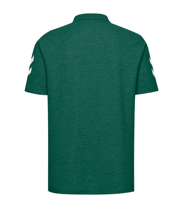 Hummel Cotton Poloshirt Kids Grün F6140 - gruen