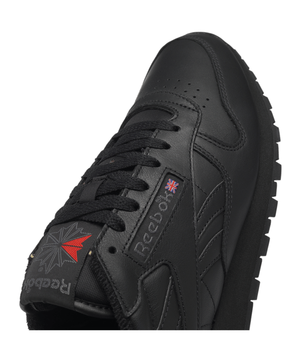 Reebok Classic Leather Schwarz - schwarz